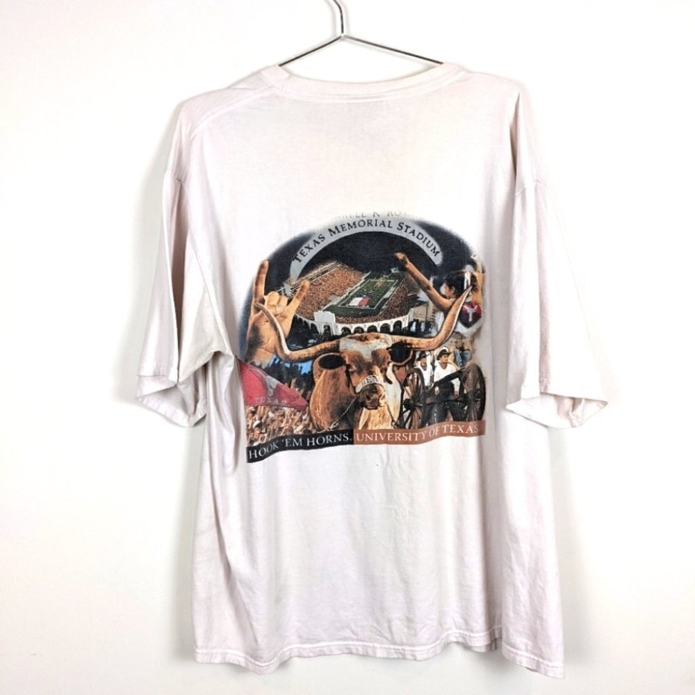 VINTAGE Texas Memorial Stadium tee XL